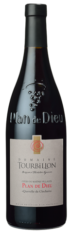 2023 Côtes du Rhône Rouge Villages Plan de Dieu 'Querelles de Clochers Rouge', Domaine Tourbillon